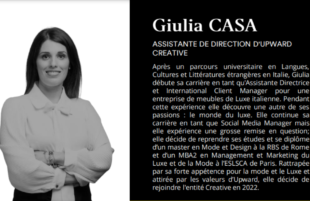 Giulia Casa Assistante de Direction Upward Creative